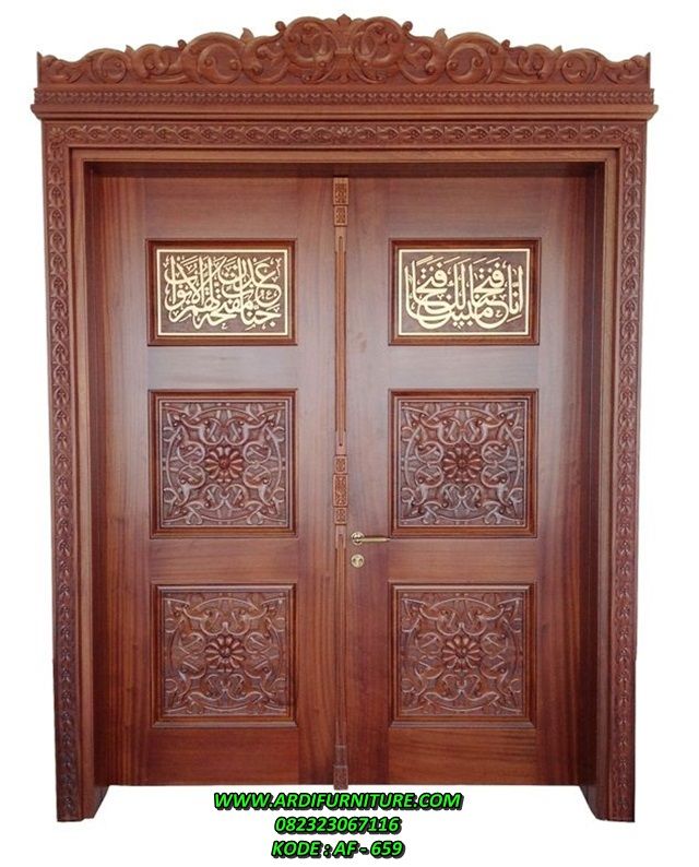 Detail Ukiran Pintu Rumah Nomer 23