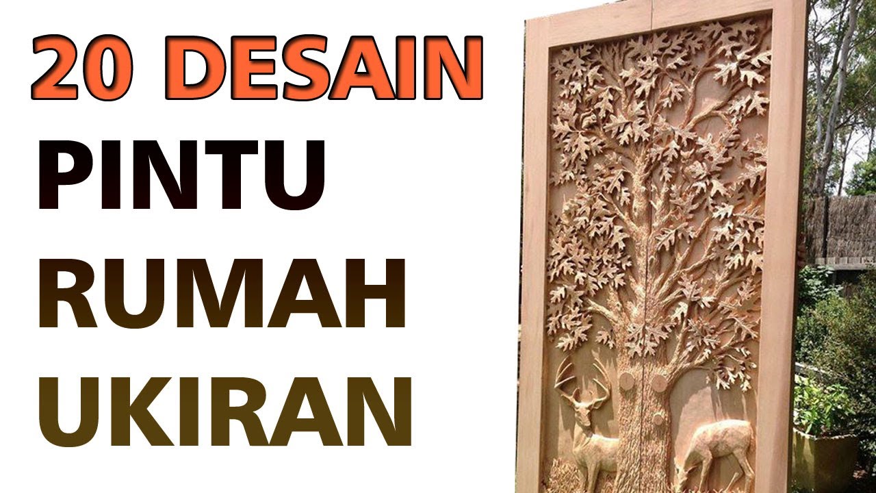 Detail Ukiran Pintu Rumah Nomer 44