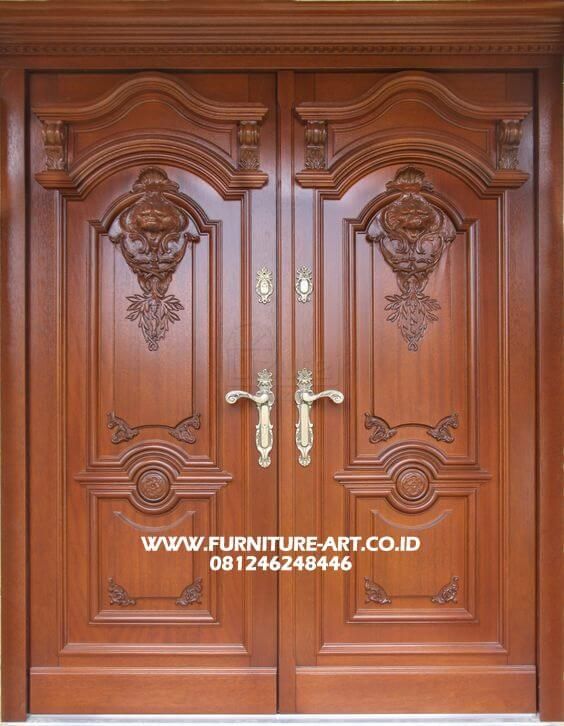 Detail Ukiran Pintu Rumah Sederhana Nomer 2