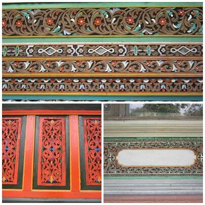 Detail Ukiran Rumah Gadang Nomer 14