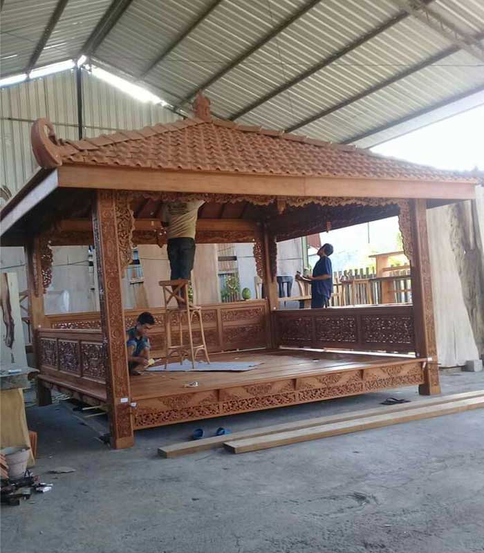 Detail Ukiran Tiang Rumah Joglo Nomer 45