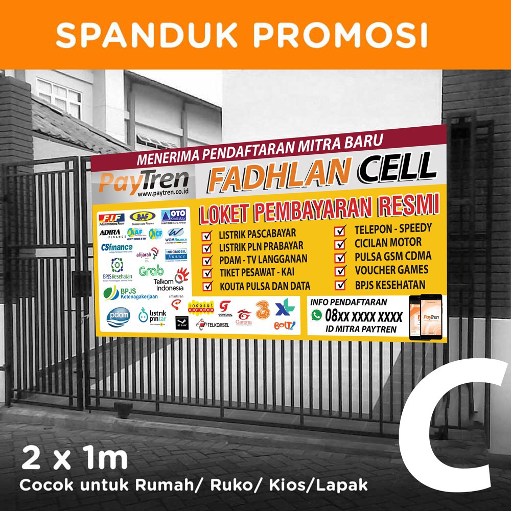 Ukuran Banner 2x1 - KibrisPDR