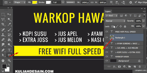 Detail Ukuran Banner 3x1 Meter Di Photoshop Nomer 41