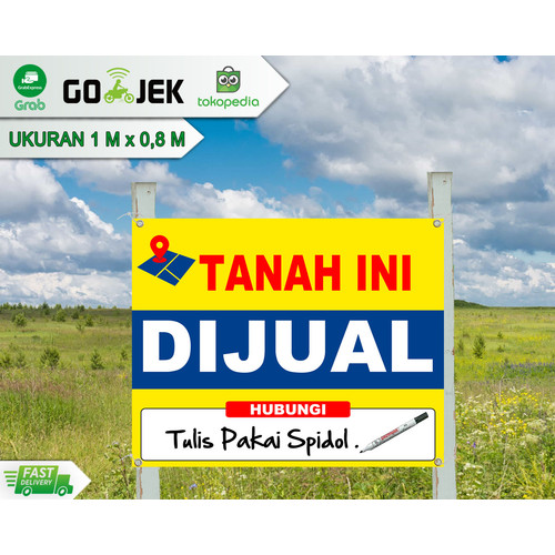 Detail Ukuran Banner Jual Tanah Nomer 18