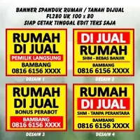 Detail Ukuran Banner Jual Tanah Nomer 26