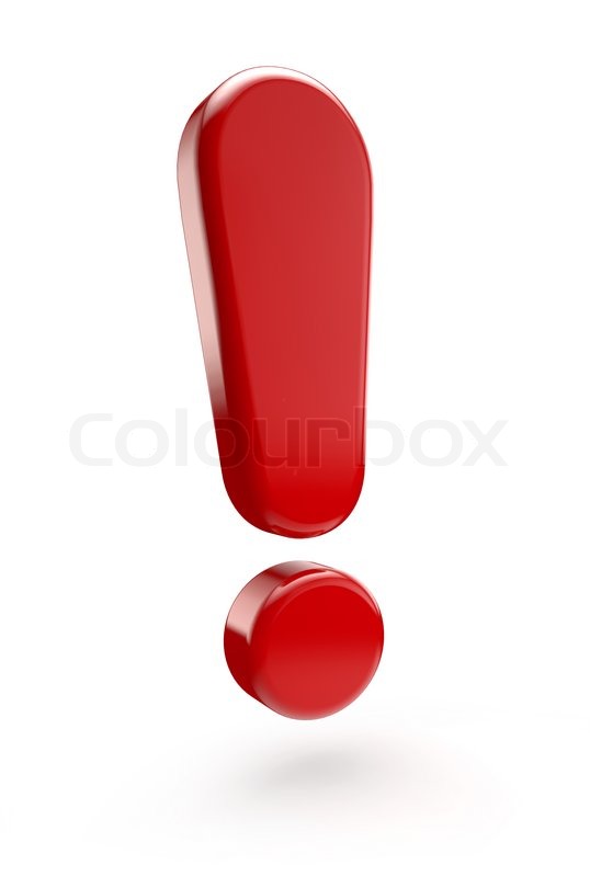 Ausrufezeichen 3d - KibrisPDR