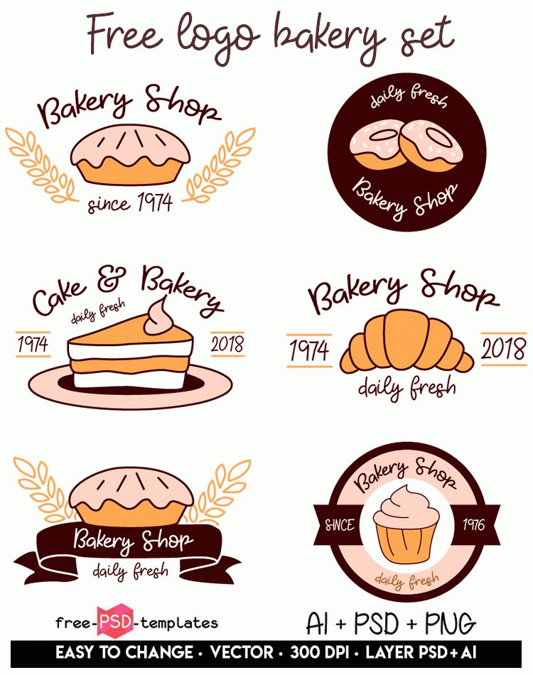 Detail Download Logo Bakery Produk Psd Nomer 15