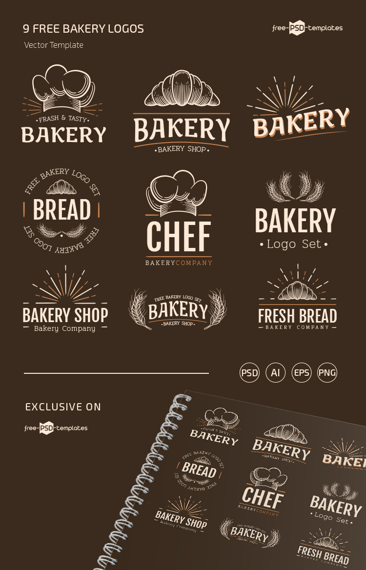 Detail Download Logo Bakery Produk Psd Nomer 2