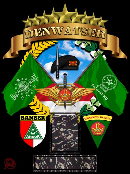 Detail Download Logo Banser Ansor Cdr Nomer 35