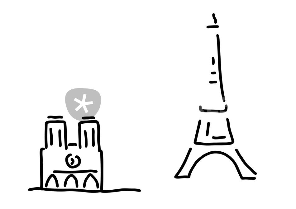 Detail Eiffelturm Ausmalbild Nomer 21