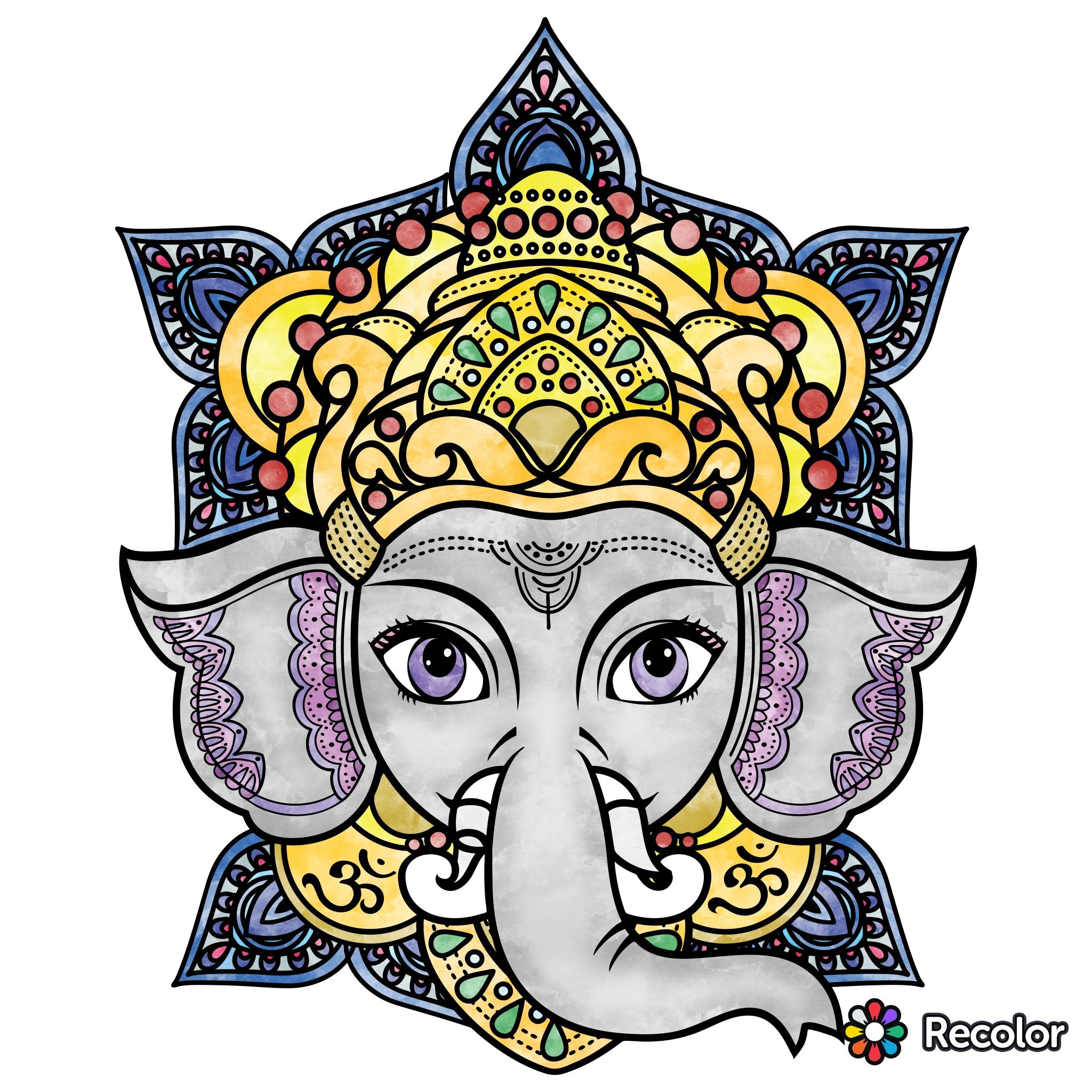 Download Krishna Elefante Nomer 3