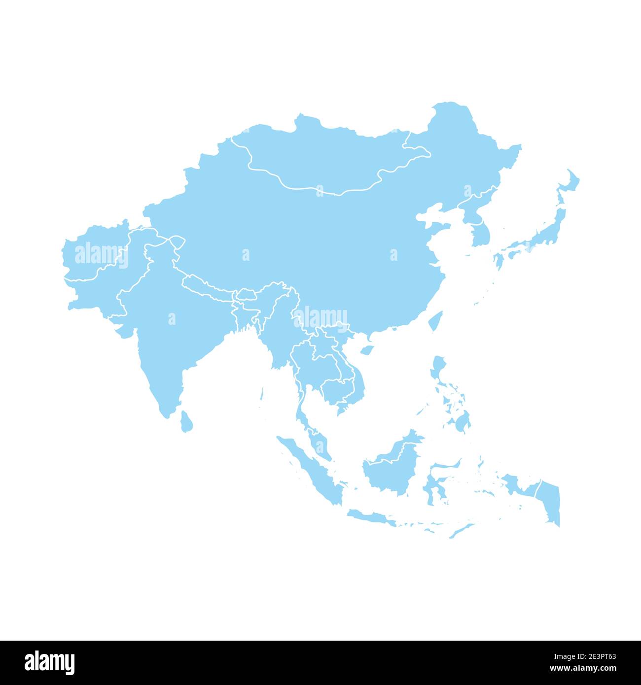 Detail Mapa De Asia Nomer 13