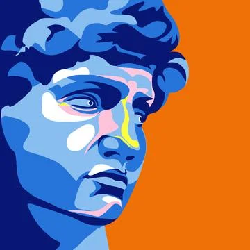 Detail Statue Of David Nomer 21