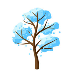 Detail Winter Snow Trees Nomer 6