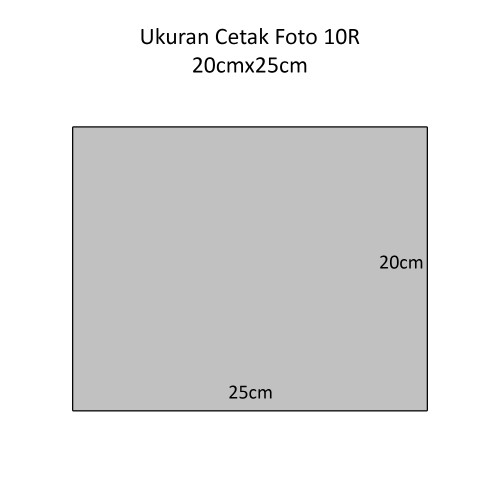 Detail Ukuran Cetak Foto 10r Nomer 43