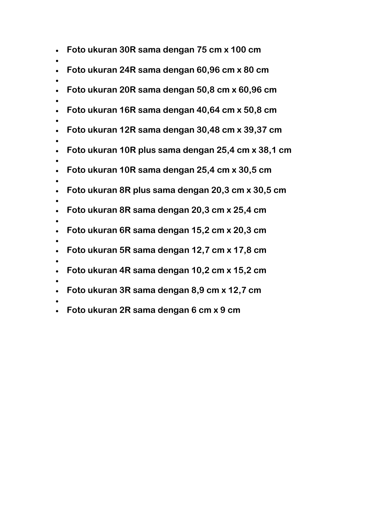 Detail Ukuran Cetak Foto 10r Nomer 52