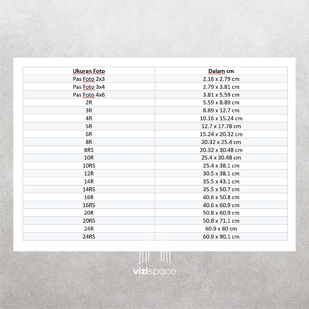 Detail Ukuran Cetak Foto Nomer 26