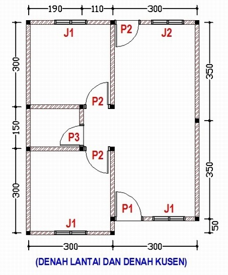 Detail Ukuran Dinding Rumah Nomer 11