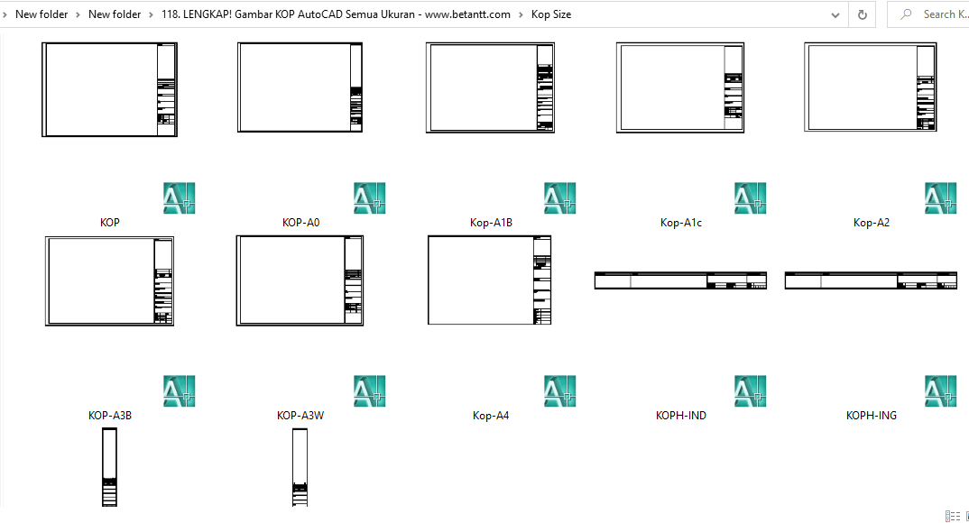 Detail Ukuran Etiket Gambar Teknik A3 Nomer 19