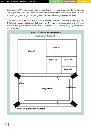 Detail Ukuran Etiket Gambar Teknik A3 Nomer 39