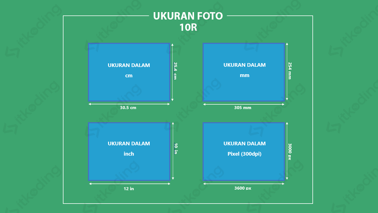 Detail Ukuran Foto 10 R Nomer 11