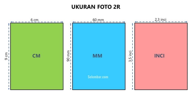 Detail Ukuran Foto 2r Nomer 25
