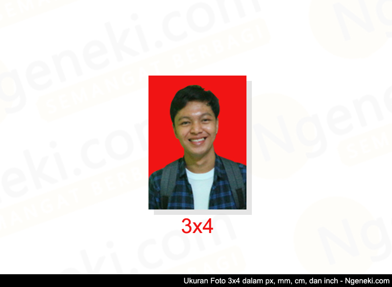 Detail Ukuran Foto 3x4 Dalam Pixel Nomer 38