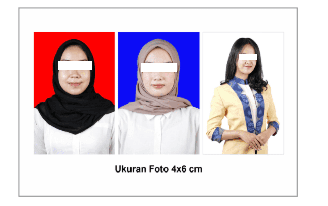 Detail Ukuran Foto Buat Lamaran Kerja Nomer 18