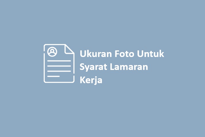 Detail Ukuran Foto Buat Lamaran Kerja Nomer 48