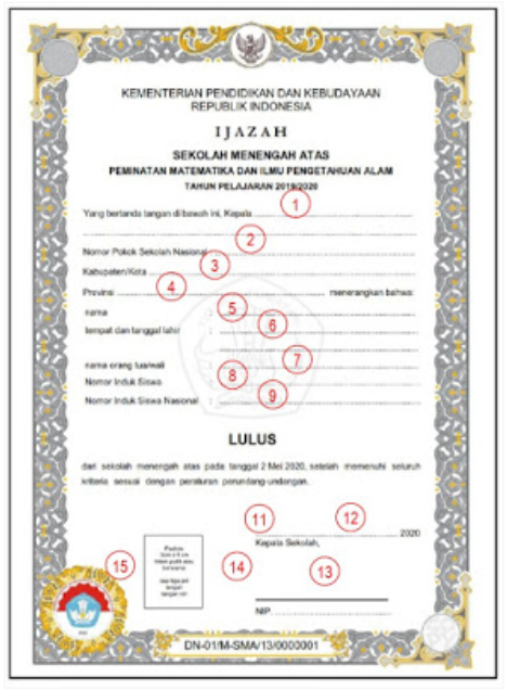 Detail Ukuran Foto Ijazah Sd Nomer 31