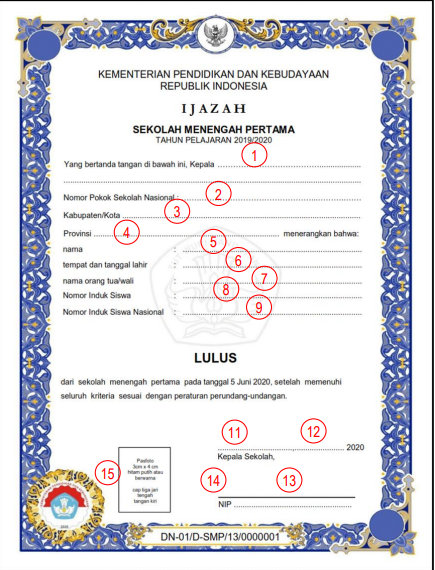 Detail Ukuran Foto Ijazah Sma Nomer 3