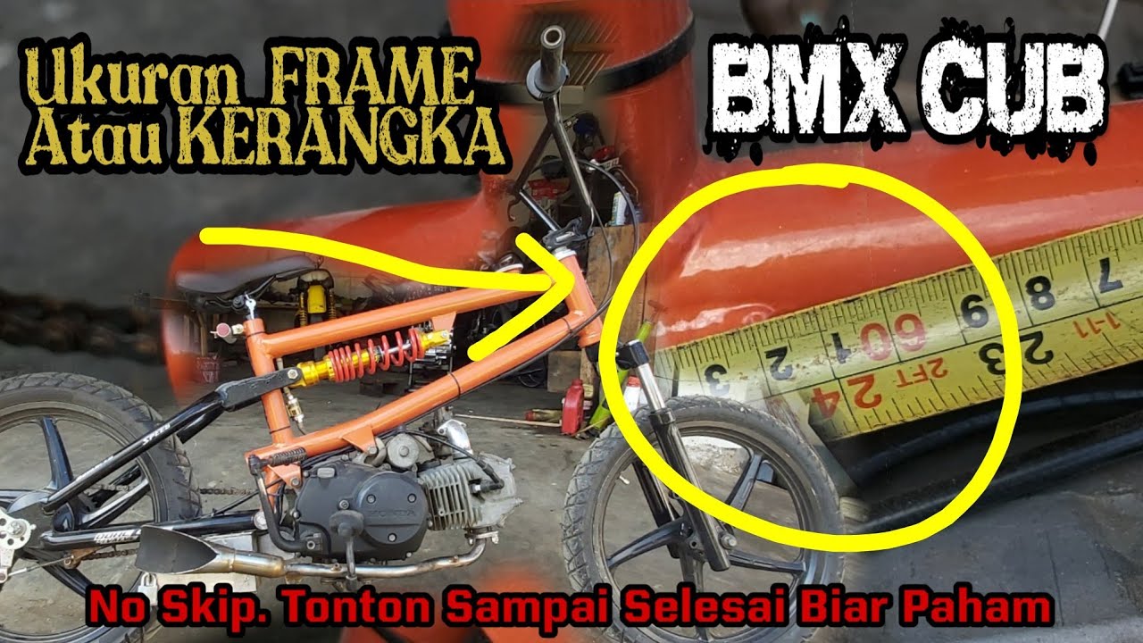 Detail Ukuran Frame Bmx Street Nomer 46