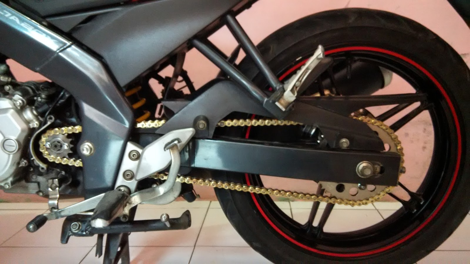 Detail Ukuran Gear New Vixion Lightning Nomer 13