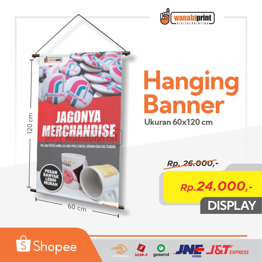 Ukuran Hanging Banner - KibrisPDR