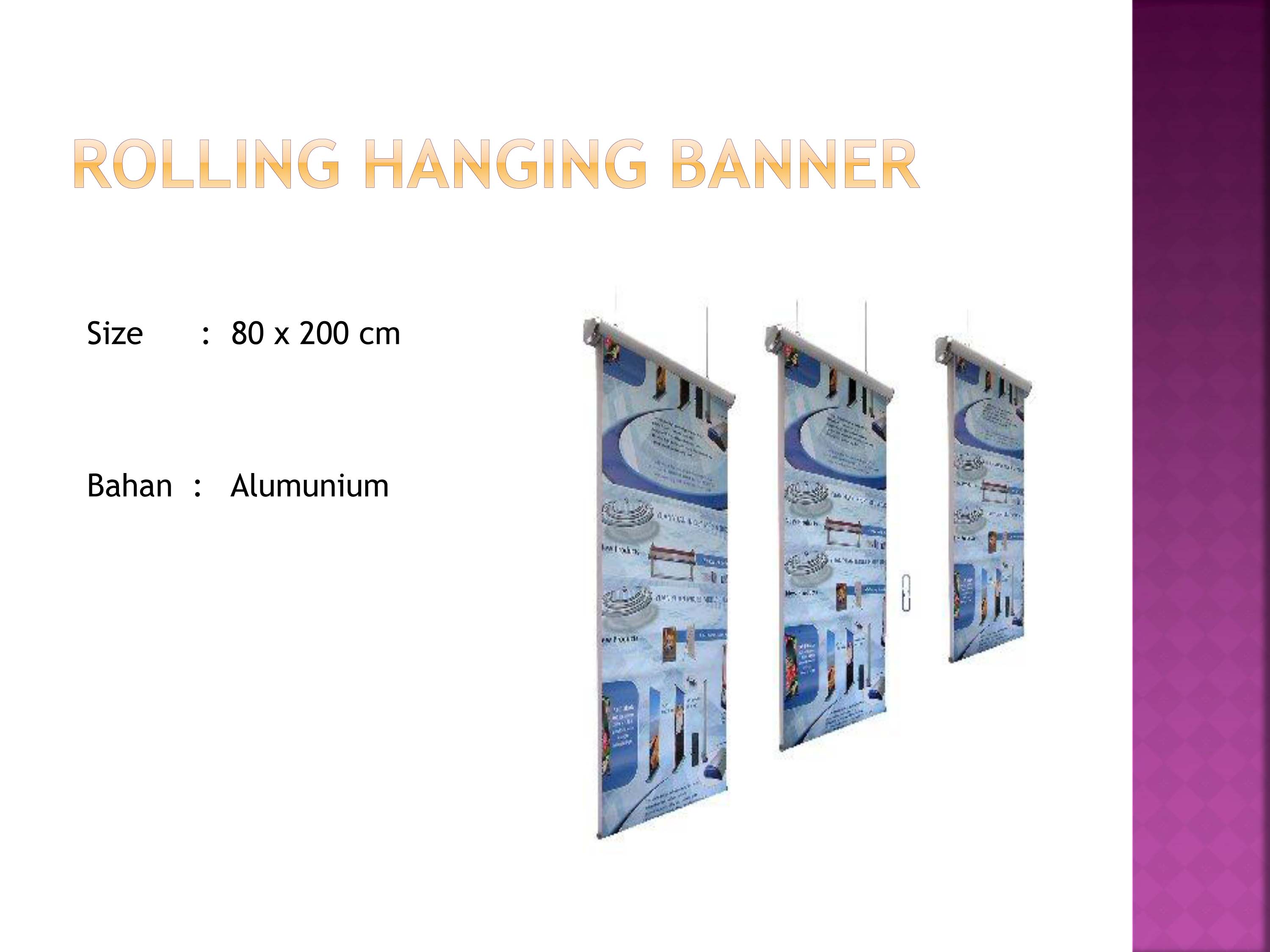 Detail Ukuran Hanging Banner Nomer 7