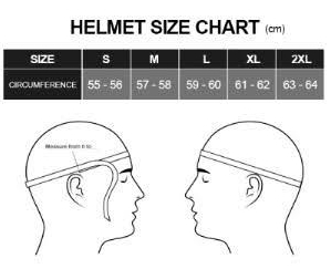 Detail Ukuran Helm Jpx Nomer 25