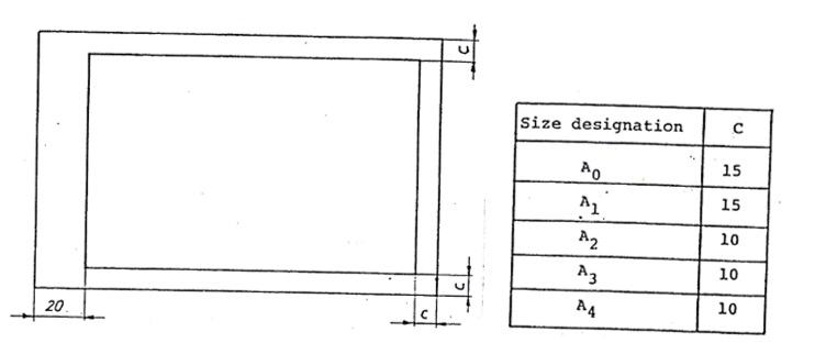 Detail Ukuran Kepala Gambar Pada Gambar Teknik Nomer 6