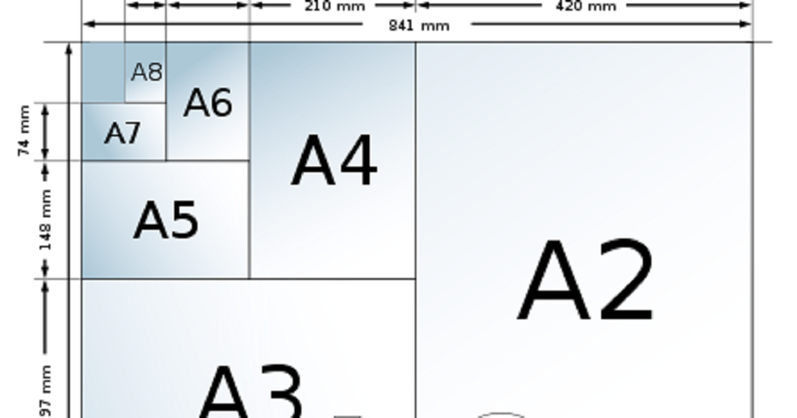 Detail Ukuran Kertas Gambar A3 Dan A4 Nomer 21