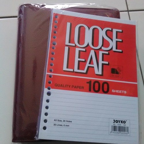 Detail Ukuran Kertas Loose Leaf Nomer 43