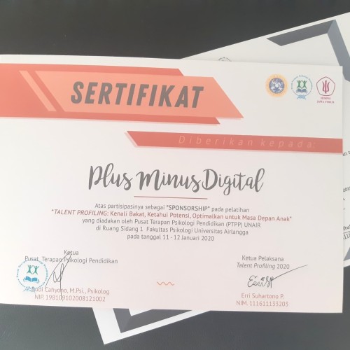 Detail Ukuran Kertas Sertifikat Seminar Nomer 48