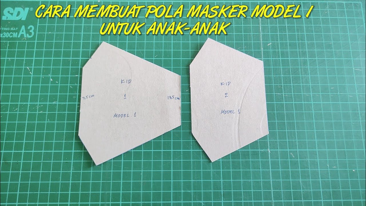 Detail Ukuran Masker 3d Nomer 17