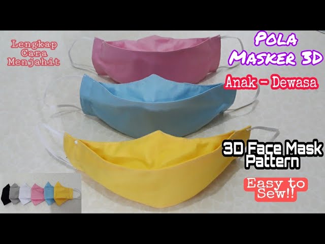 Download Ukuran Masker 3d Nomer 43