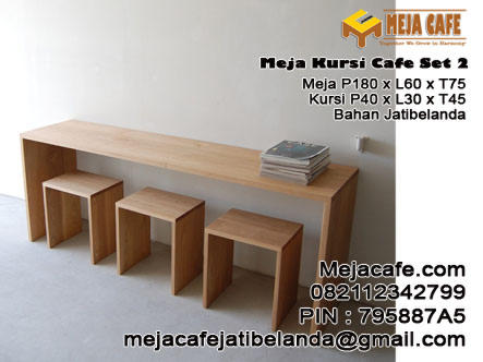 Detail Ukuran Meja Kursi Cafe Nomer 47