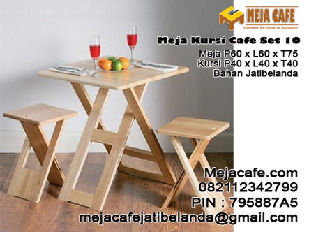 Detail Ukuran Meja Kursi Cafe Nomer 52