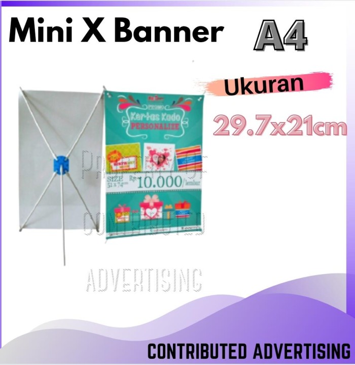 Detail Ukuran Mini Banner Meja Nomer 21
