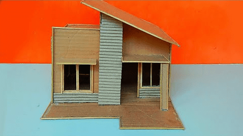 Detail Ukuran Miniatur Rumah Dari Kardus Nomer 24