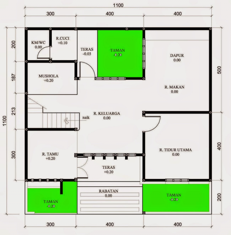 Detail Ukuran Mushola Rumah Nomer 27