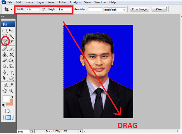 Detail Ukuran Pas Foto Di Photoshop Nomer 6