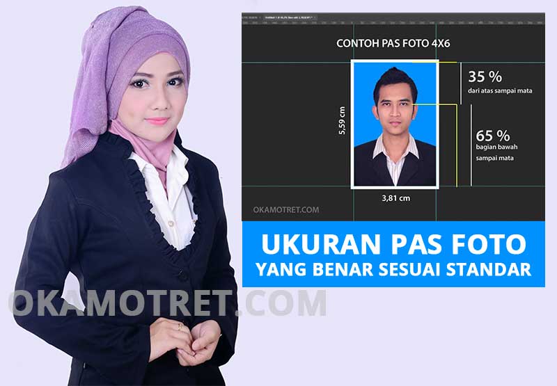 pas foto 4 6 untuk lamaran kerja