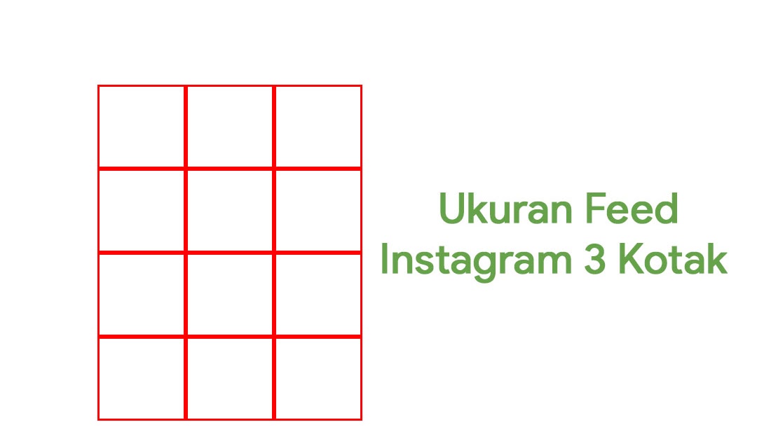 Detail ukuran puzzle feed instagram 9 kotak koleksi nomer 53